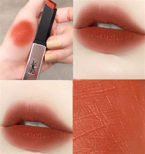 YSL No Taboo Chili (213) Slim Glow Matte Rouge Pur Couture 